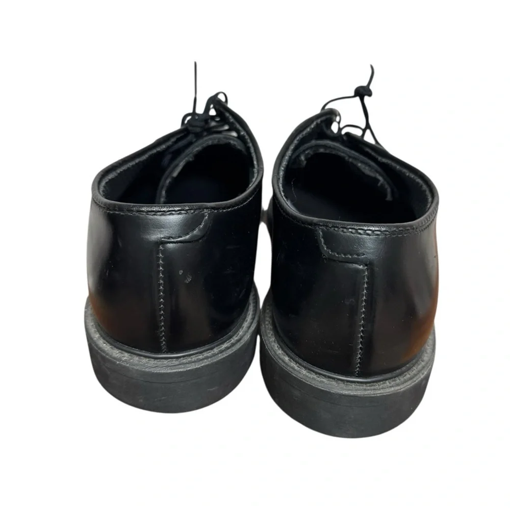 Bates Men's Black Leather Oxford Dress Shoes 10.5 D